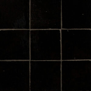 Zellige Noir TC31 Ateliers Zelij