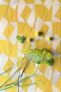 Contemporary zellige tiles designer Samir Mazer