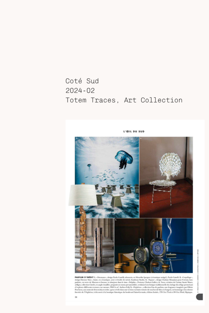 cote sud totem traces art samir mazer zellige zelij zelige ateliers zelij