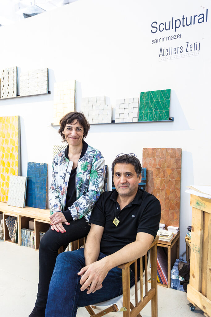 Ateliers zelij ateliersamr mazer delphine laporte toulouse france maroc morocco tiles zelige zellige handmade surfaces studio